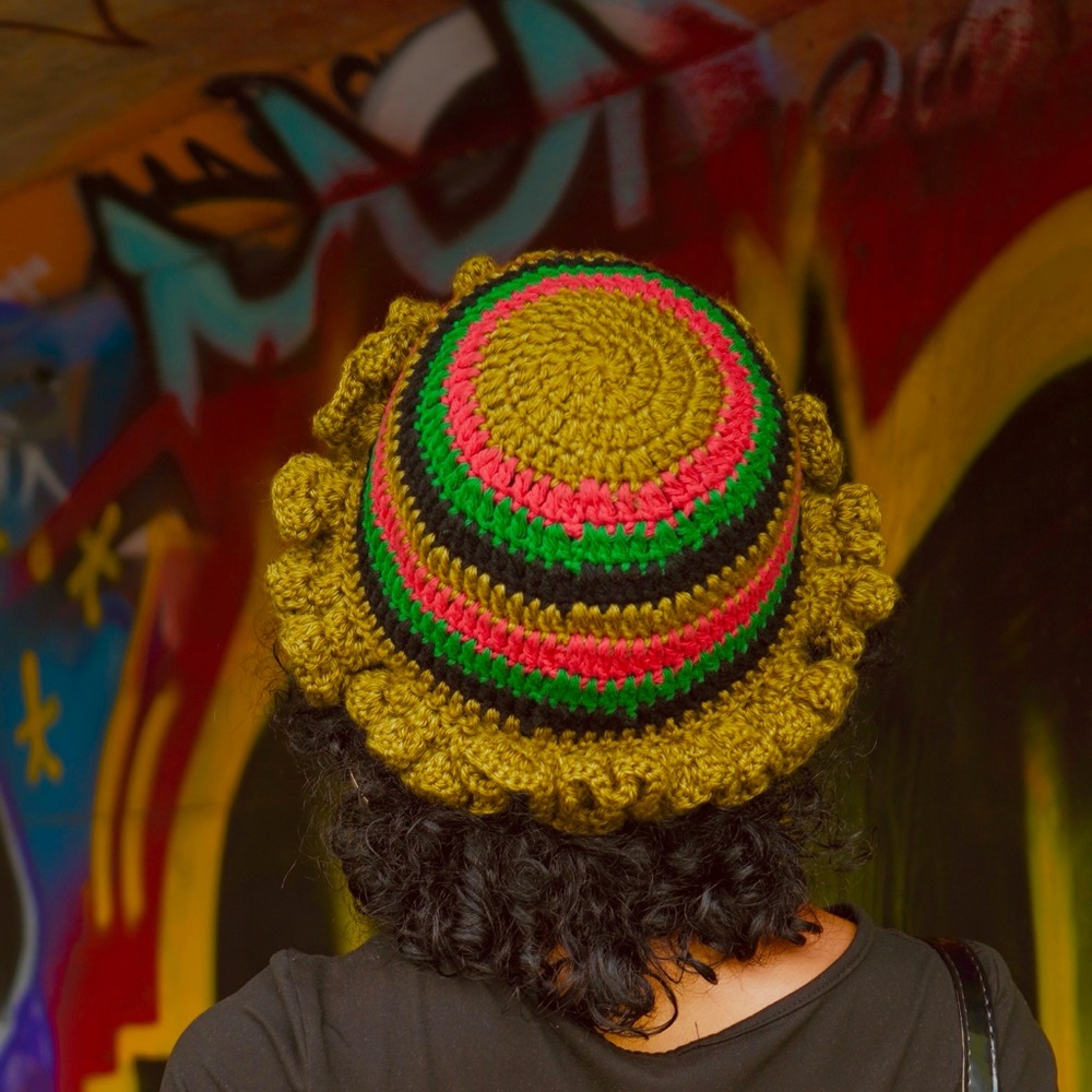 Striped Crochet Hat